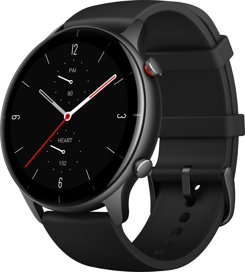 Смарт-часы Amazfit GTR 2e черный с черным ремешком