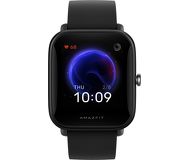 Смарт-часы Amazfit Bip U Pro черный с черным ремешком