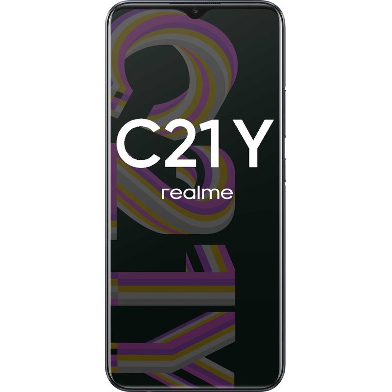 Смартфон realme C21Y 3/32 ГБ черный