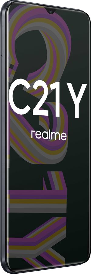 Смартфон realme C21Y 3/32 ГБ черный
