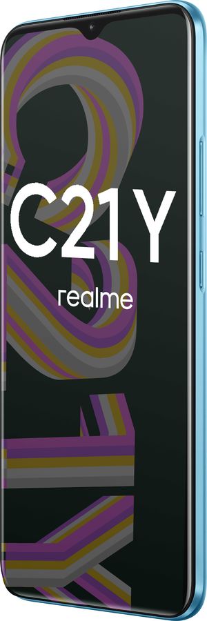 Смартфон realme C21Y 3/32 ГБ голубой