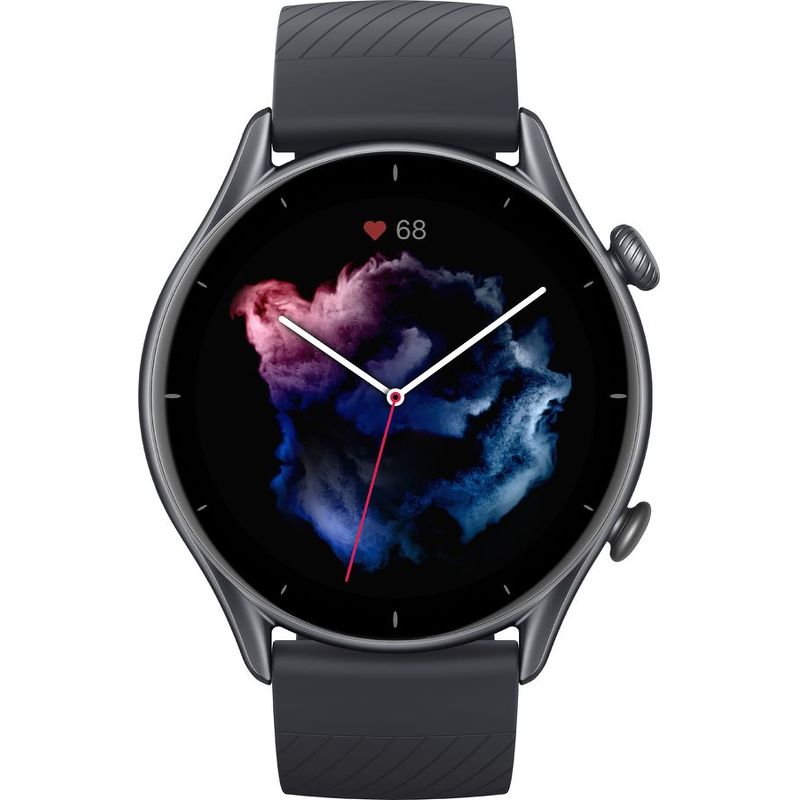 Смарт-часы Amazfit GTR 3 черный с черным ремешком