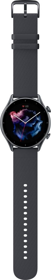 Смарт-часы Amazfit GTR 3 черный с черным ремешком