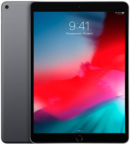 10.5" Планшет Apple iPad Air 2019 64 ГБ Wi-Fi серый
