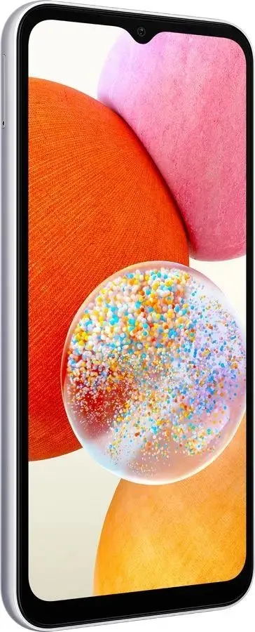 Смартфон Samsung Galaxy A14 4/64 ГБ серебристый