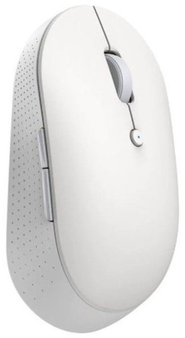 Беспроводная мышь Xiaomi Mi Dual Mode Wireless Mouse Silent Edition белый HLK4040GL