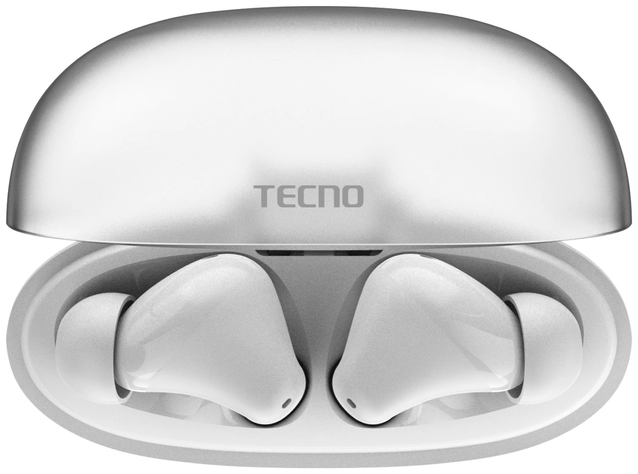 Беспроводные наушники Tecno Buds 4 белый BD04