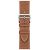 Смарт-часы Apple Watch Hermes Series 8 45mm серебристая сталь с кожаным коричневым ремешком