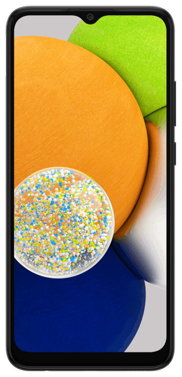 Смартфон Samsung Galaxy A03 4/128 ГБ черный