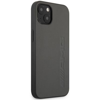 Чехол для смартфона AMG Apple iPhone 13 кожа черный