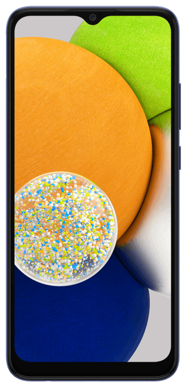 Смартфон Samsung Galaxy A03 4/64 ГБ синий
