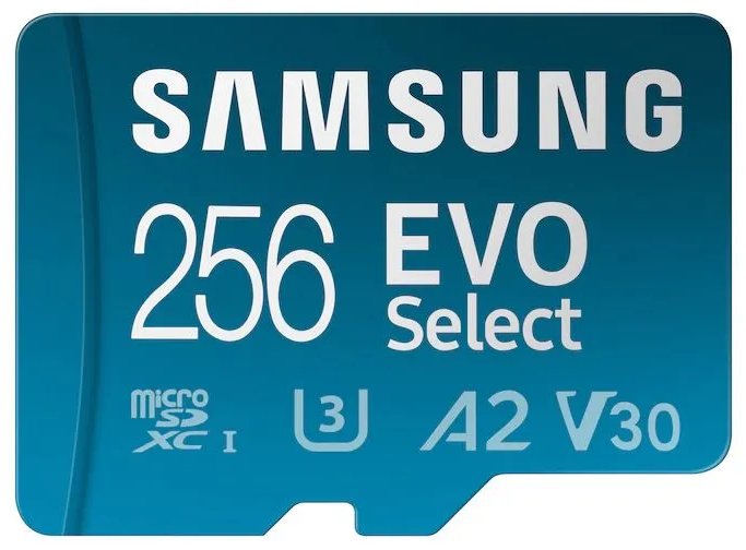 Карта памяти 256 ГБ Samsung Evo Select MB-ME256KA