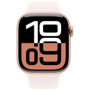 Смарт-часы Apple Watch Series 10 46mm золотистый с бежевым ремешком