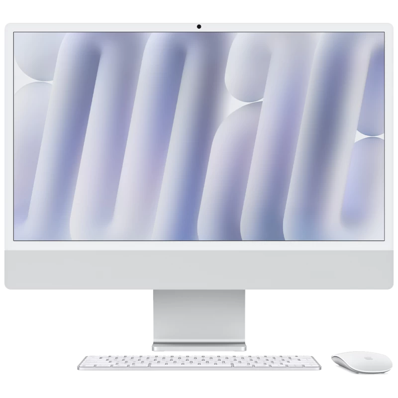 Моноблок Apple iMac 24 M4/16/512 ГБ cеребристый MWUV3
