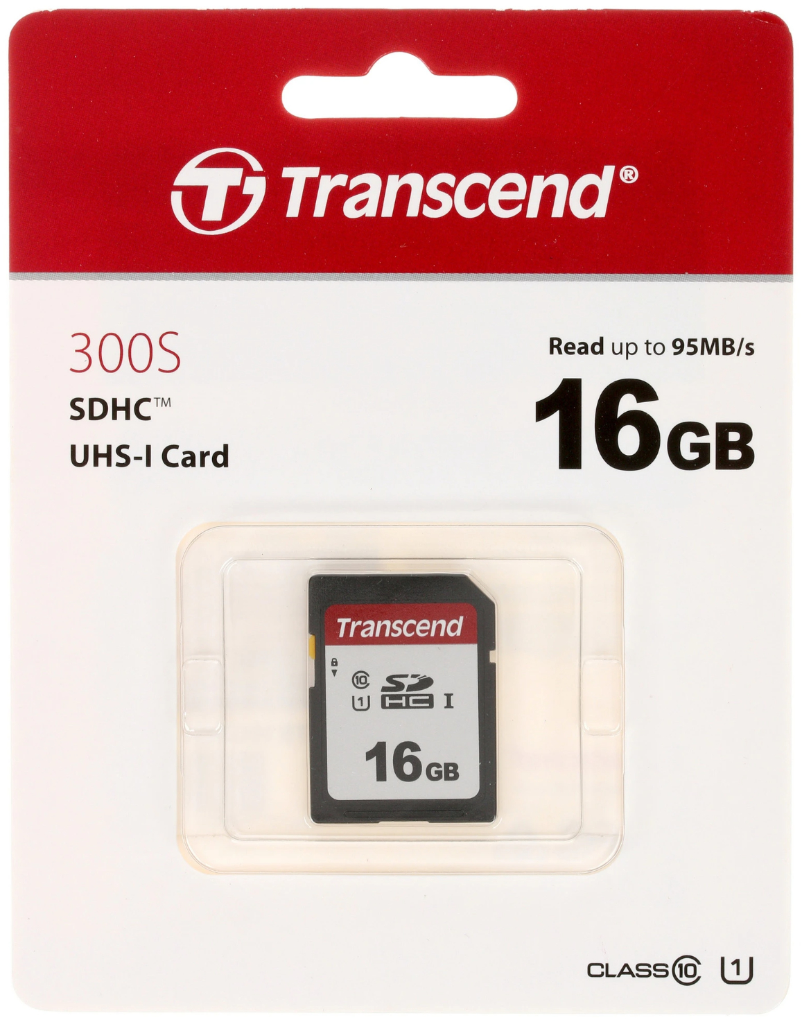 Карта памяти 16 ГБ Transcend TS16GSDC300S