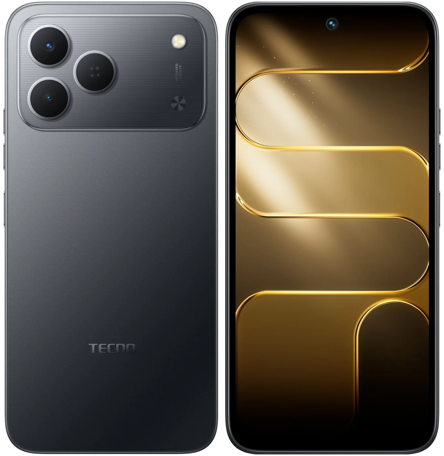 Смартфон Tecno Spark 50 4/128 ГБ черный