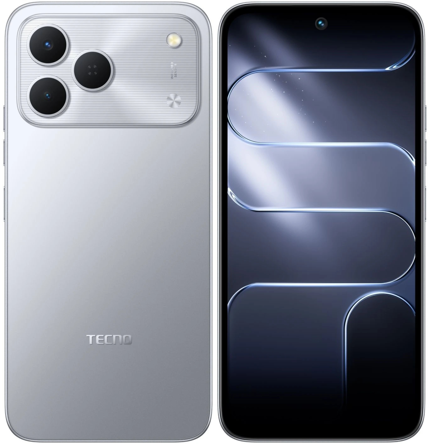 Смартфон Tecno Spark 50 4/128 ГБ серый