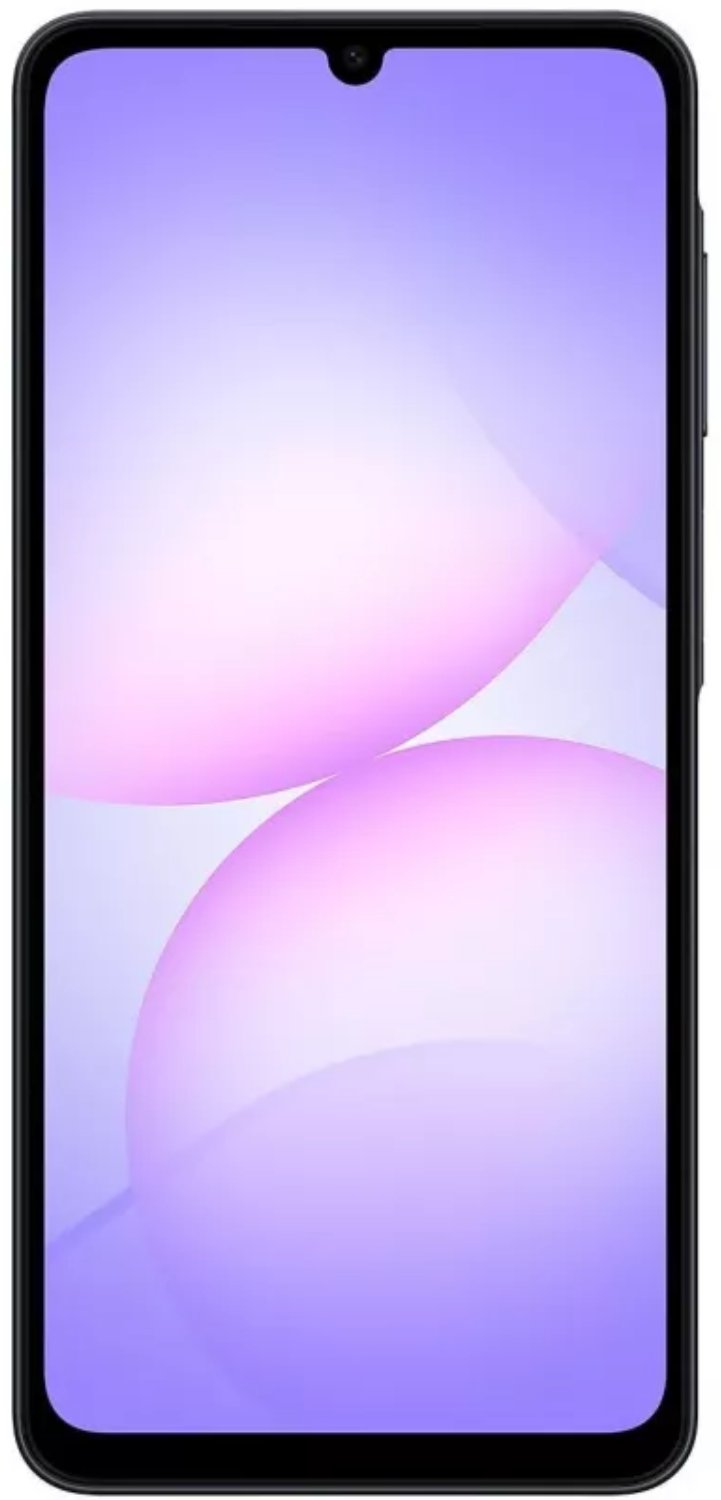Смартфон Samsung Galaxy A07 4/64 ГБ черный CAU