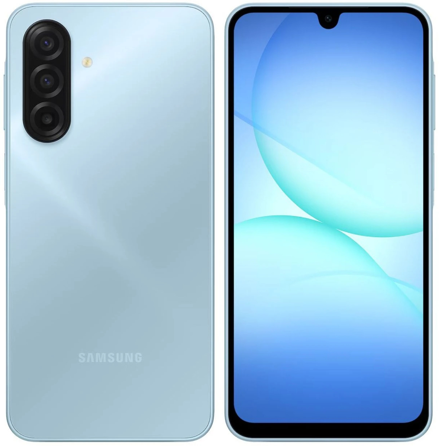 Смартфон Samsung Galaxy A17 6/128 ГБ голубой CAU