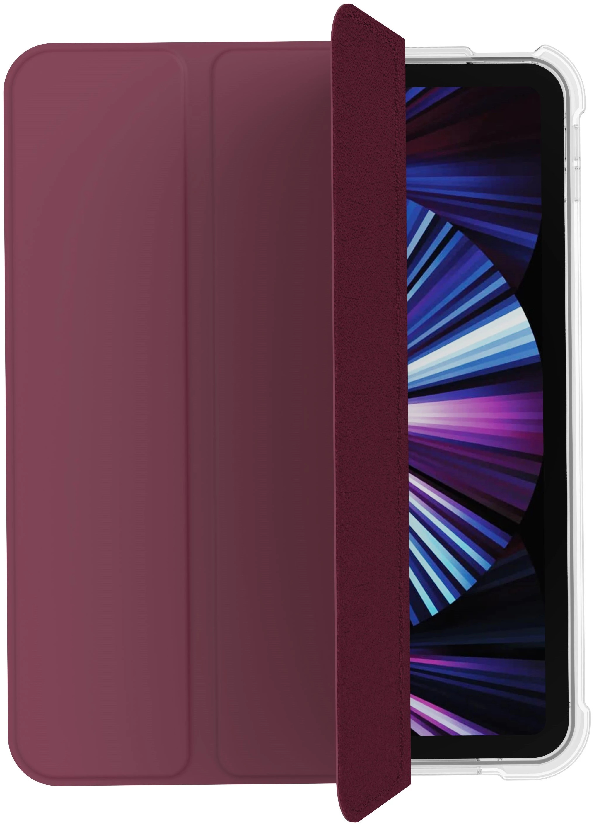 Чехол VLP Dual Folio iPad mini 6/7 бордовый