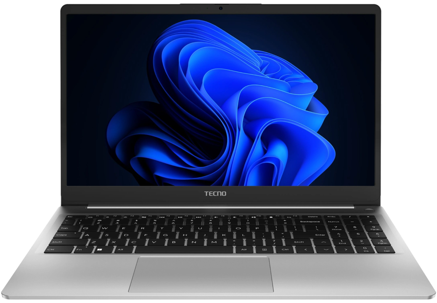 15,6" Ноутбук Tecno Megabook K15SFA R5-7535HS/16GB/1TB SSD/W11H серебристый 