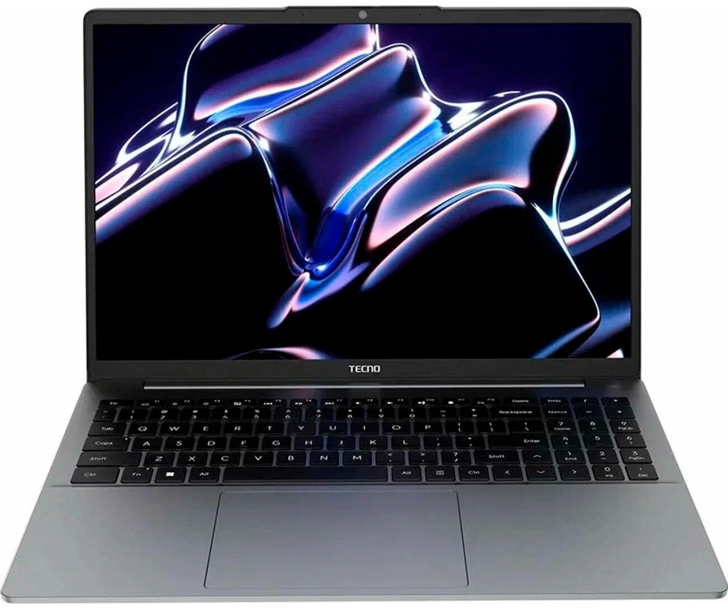 16" Ноутбук Tecno Megabook K16SFA R5-7535HS/16GB/512GB SSD/W11H серый 