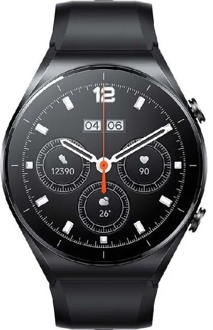 Смарт-часы Xiaomi Watch S1 черный с черным ремешком ЕСТ