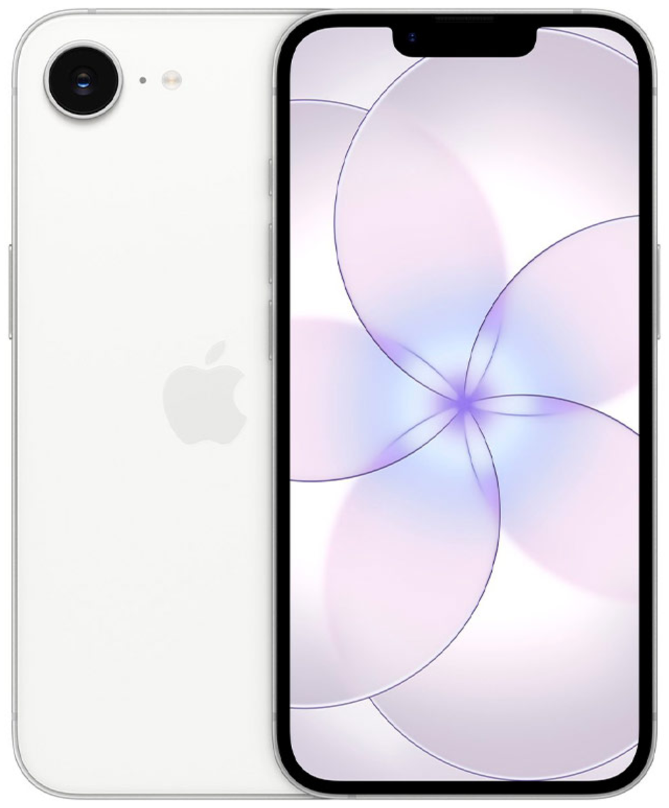 Смартфон Apple iPhone 17e 256 ГБ белый eSIM, без RuStore