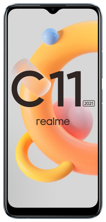 Смартфон realme C11 2021 4/64 ГБ серый