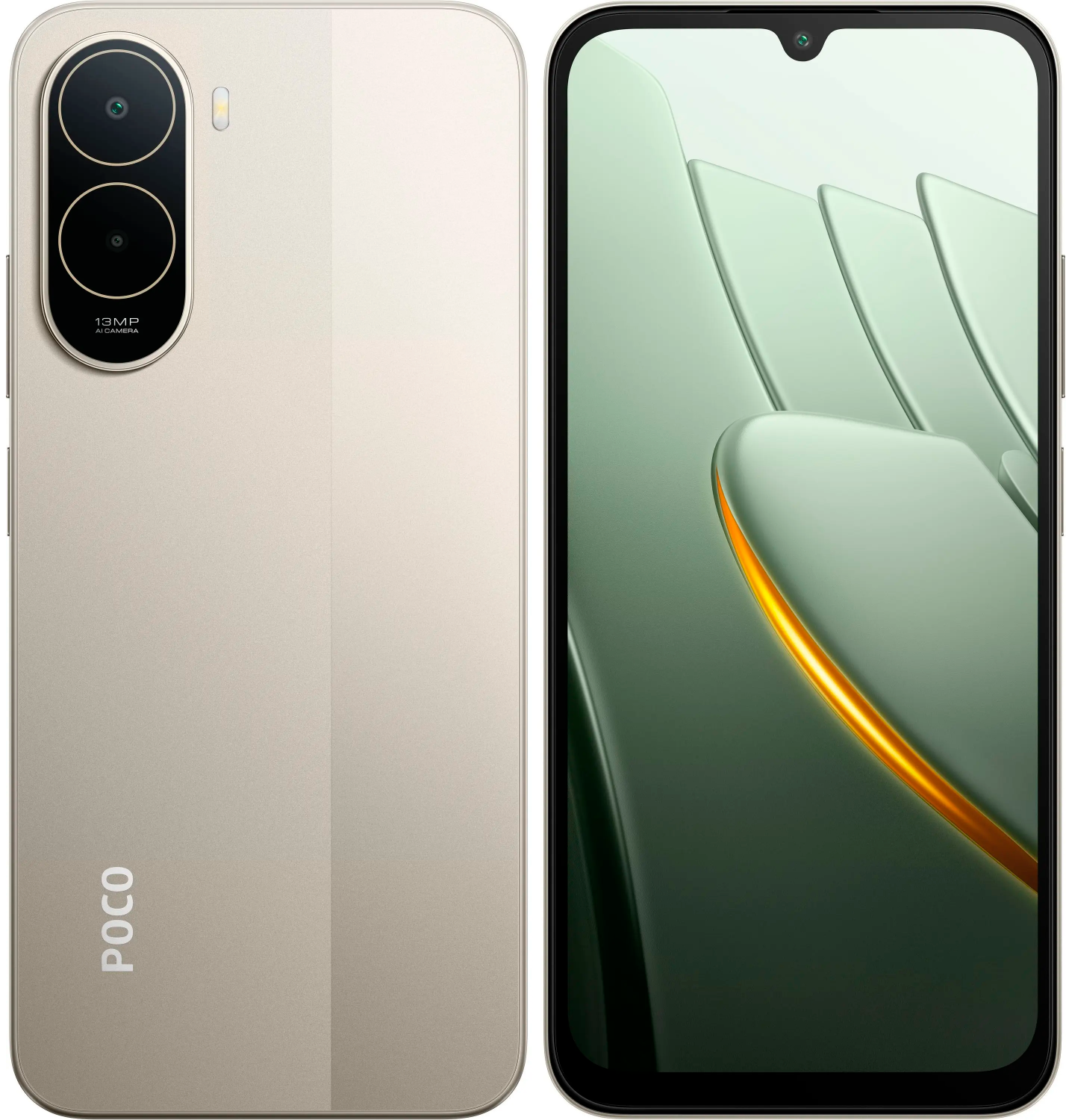 Смартфон POCO C81 Pro 4/128 ГБ золотистый