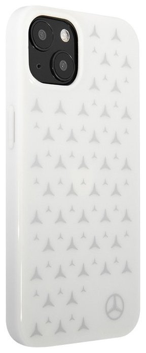 Чехол для смартфона Mercedes Apple iPhone 13 звезды белый