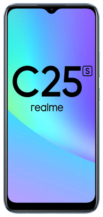 Смартфон realme C25s 4/64 ГБ синий