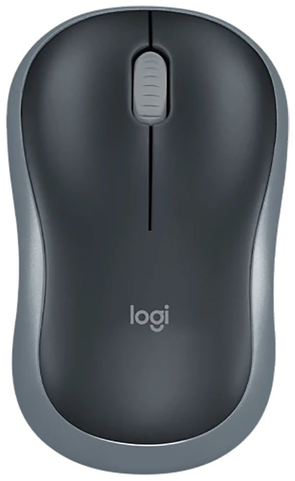 Беспроводная мышь Logitech M185 серый