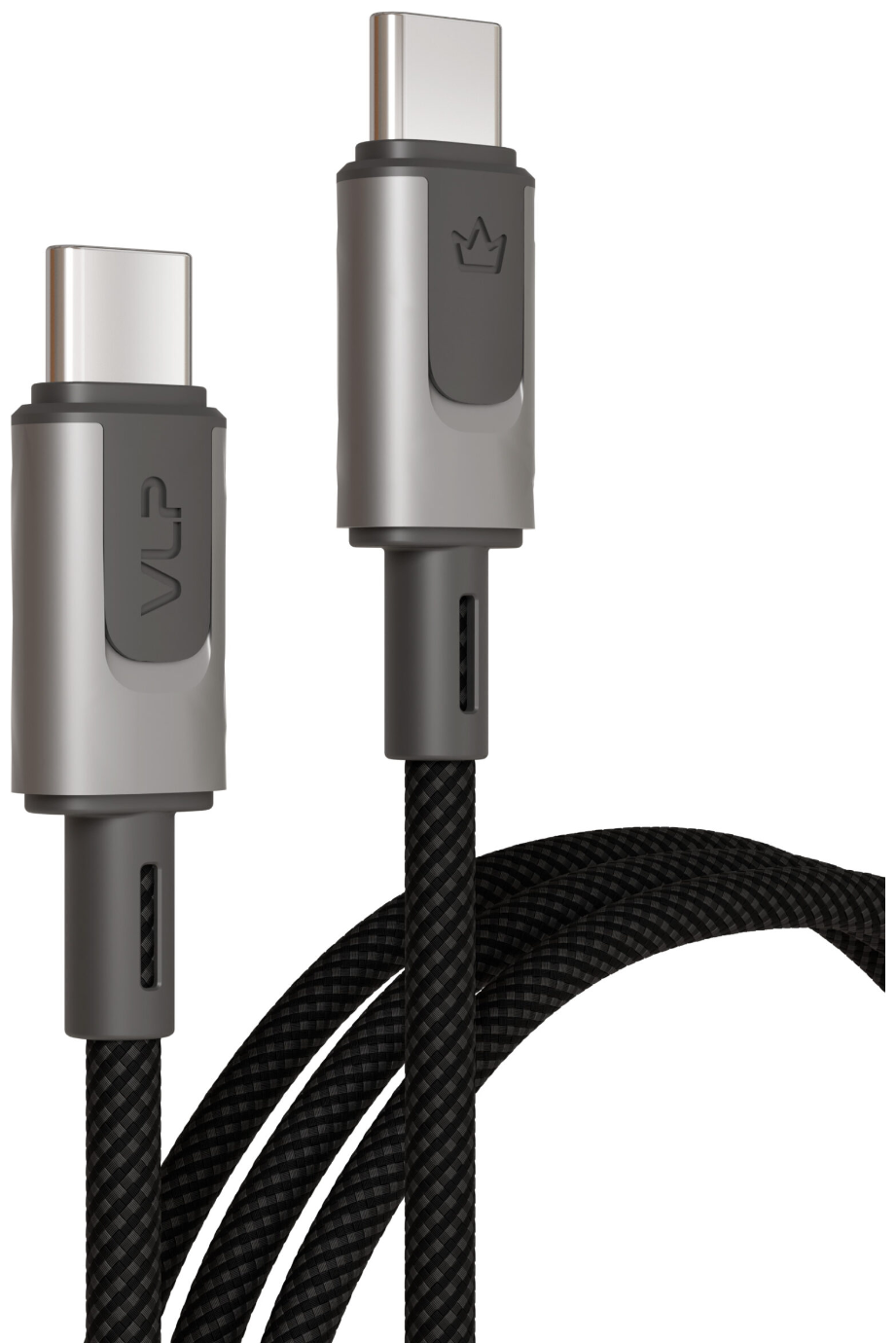 Кабель VLP Force Line Type-C to Type-C 100W 1.2m черный