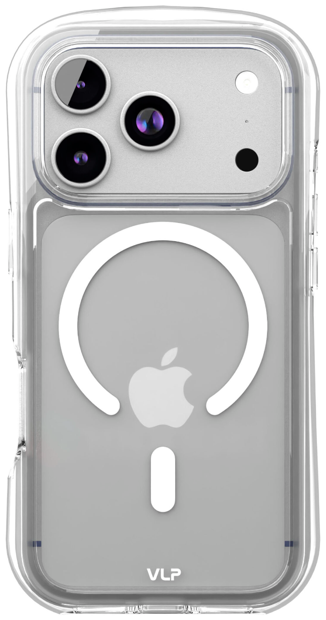 Чехол для смартфона VLP Bubble Case Apple iPhone 17 MagSafe белый