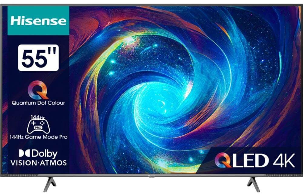 Телевизор Hisense 55E7KQ Pro 55" черный