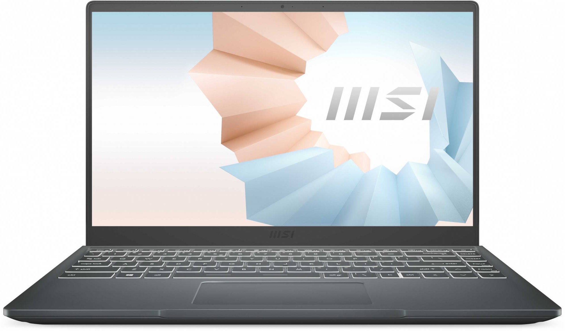 14" Ноутбук MSI Modern 14 B11MOU-1226RU серый 