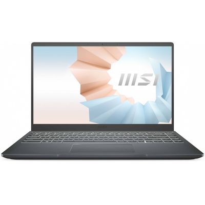 14" Ноутбук MSI Modern 14 B11MOU-1226RU серый 