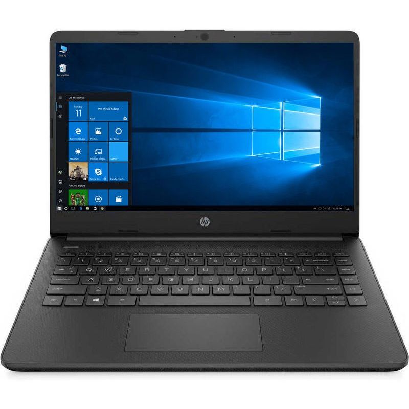 14" Ноутбук HP 14s-fq0026ur (22M93EA) черный 