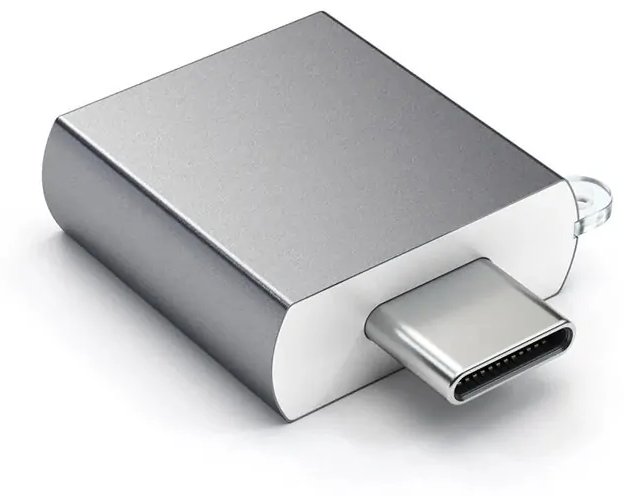 Адаптер Satechi USB-C to USB 3.0 ST-TCUAM серый