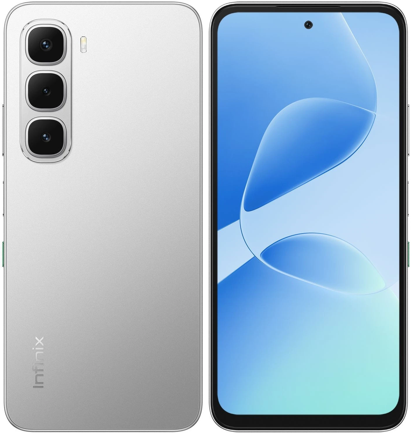 Смартфон Infinix HOT 60i 8/256 ГБ серебристый