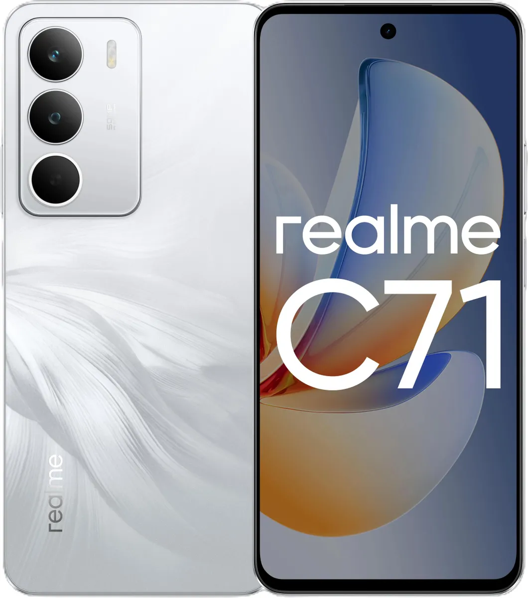 Смартфон Realme C71 6/128 ГБ белый
