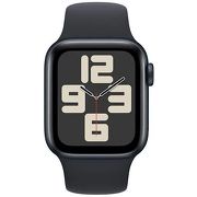 Смарт-часы Apple Watch SE 2023 44mm серый с черным ремешком