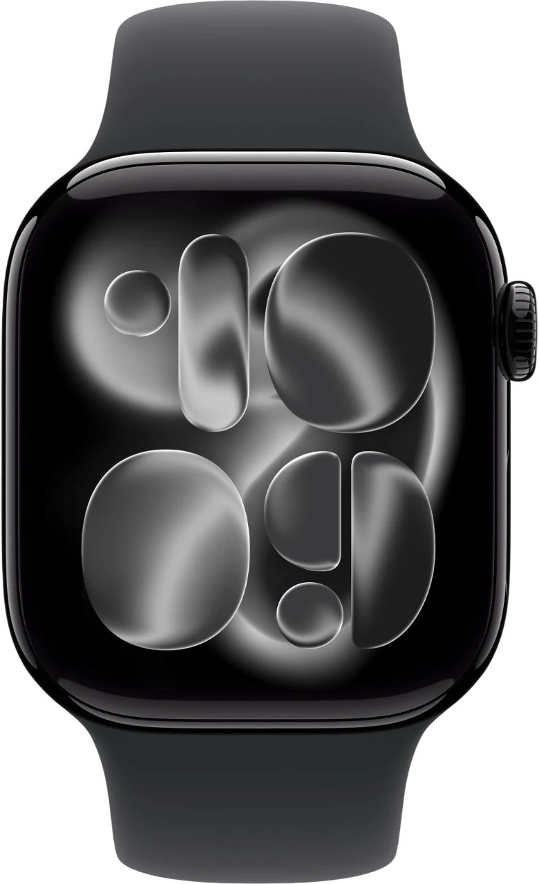 Смарт-часы Apple Watch Series 11 42mm черный с черным ремешком