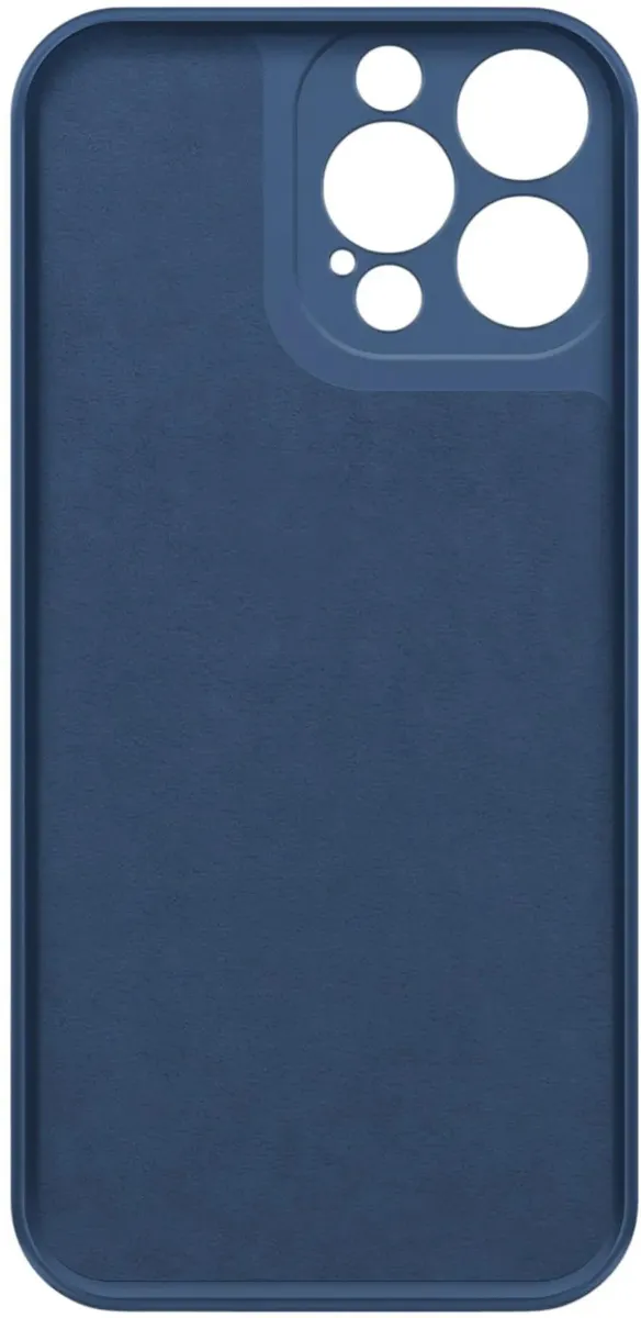 Чехол для смартфона BoraSCO Microfiber Case матовый для Apple iPhone 13 Pro Max красный