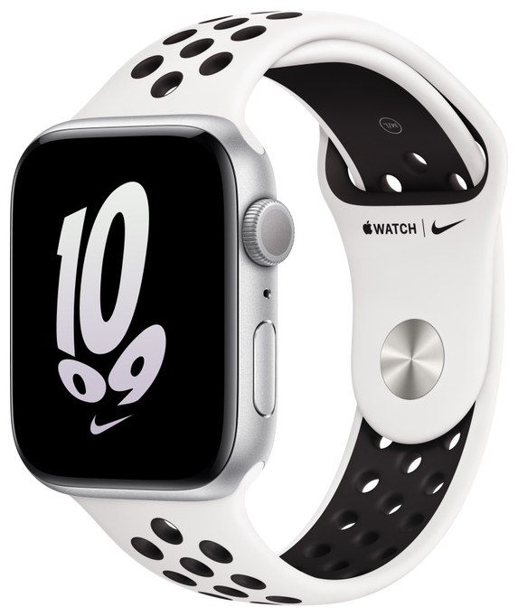 Смарт-часы Apple Watch SE 2 40mm серебристый с белым Nike ремешком 