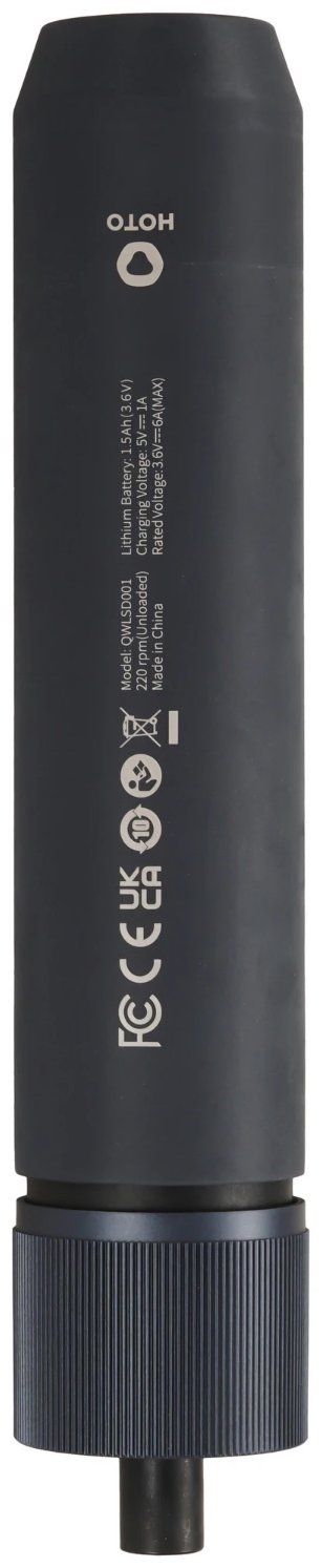 Аккумуляторная отвертка с набором бит HOTO 3.6V Cordless Screwdriver синий HTE0001GL