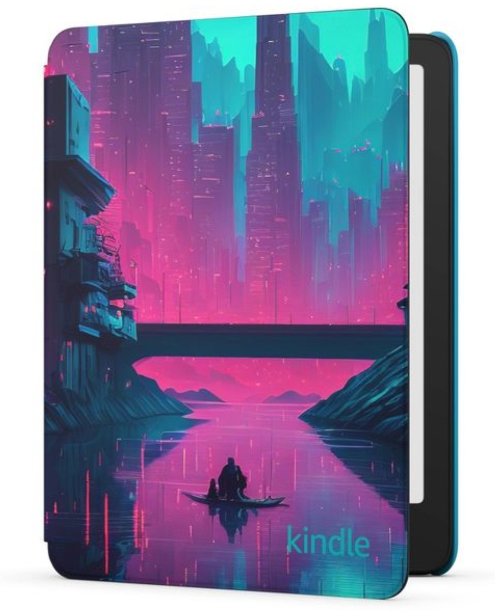 Электронная книга Amazon Kindle Paperwhite 2024 (12th gen) 16 ГБ Kids Edition Cyber City