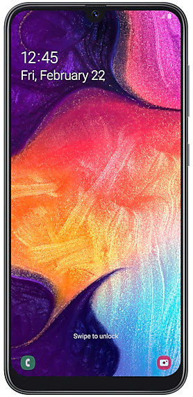 Смартфон Samsung Galaxy A50 4/64 ГБ черный