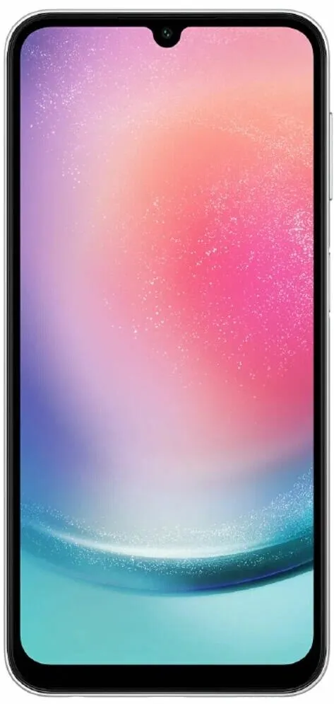 Смартфон Samsung Galaxy A24 6/128 ГБ серебристый